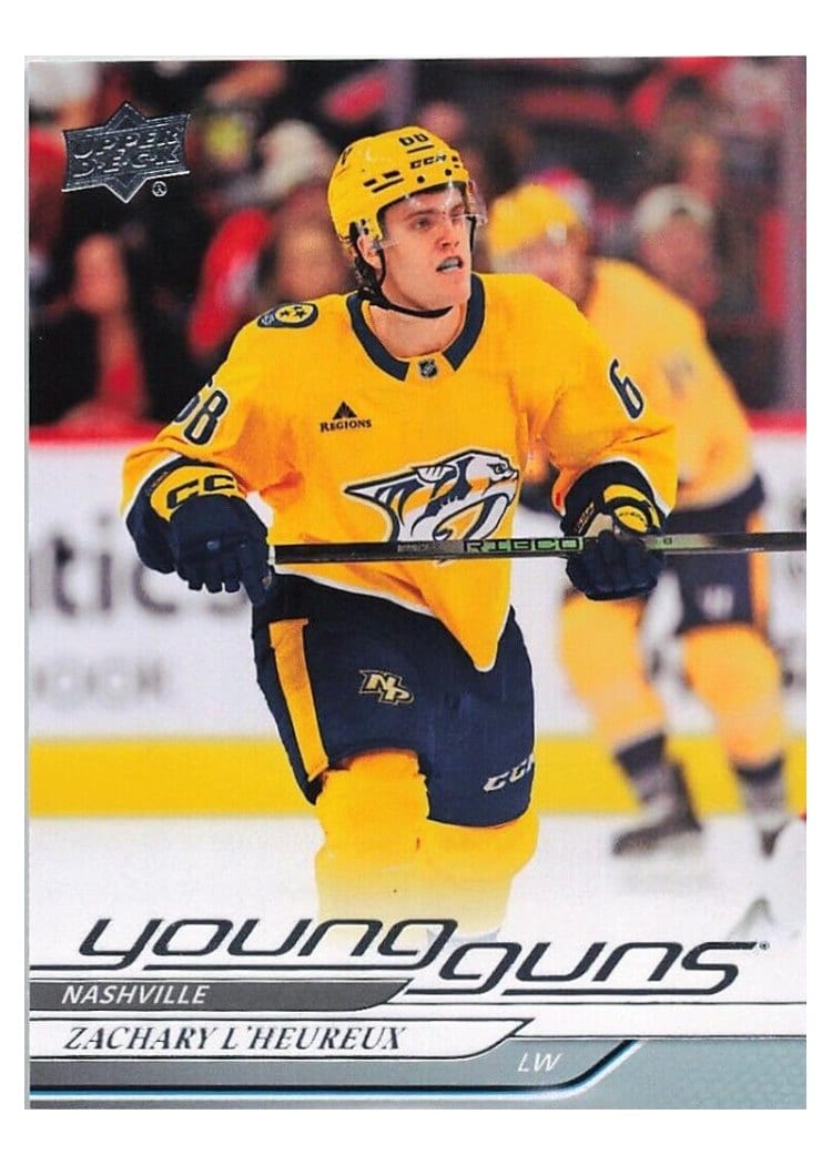 2024-25 Upper Deck Base Set Zachary L'Heureux #480 card