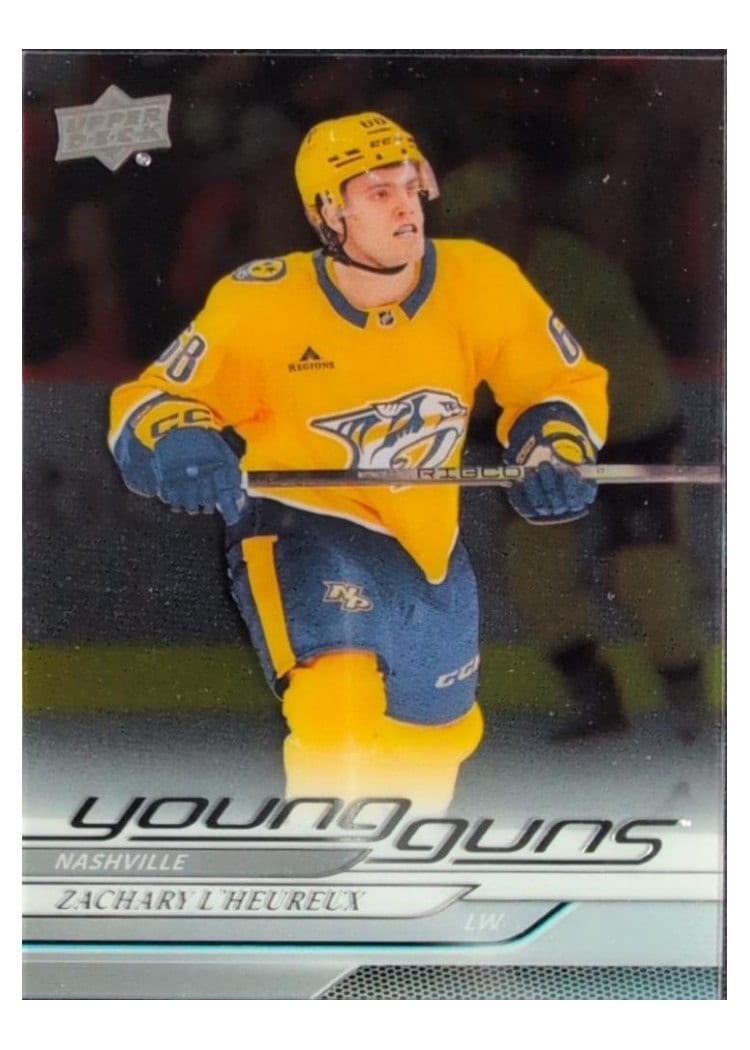 2024-25 Upper Deck Base Set Zachary L'Heureux Clear Cut #480