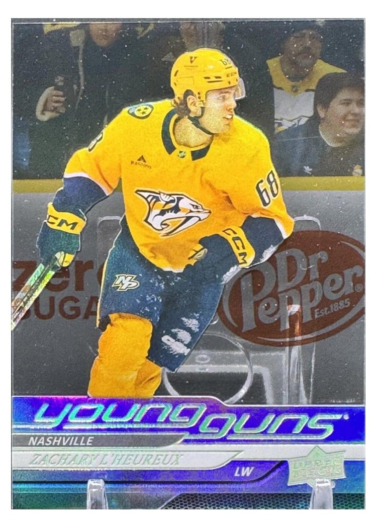 2024-25 Upper Deck Base Set Zachary L'Heureux Acetate #480