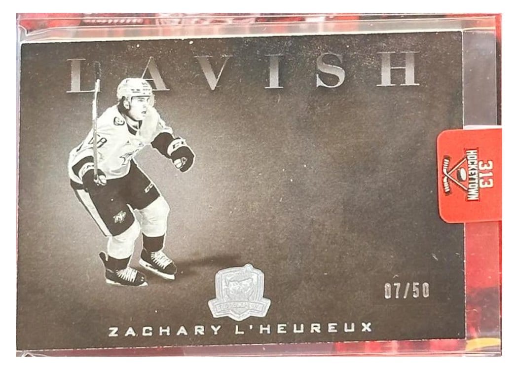2024 Upper Deck The Cup Lavish Autograph Zachary L'Heureux #EL-20 card