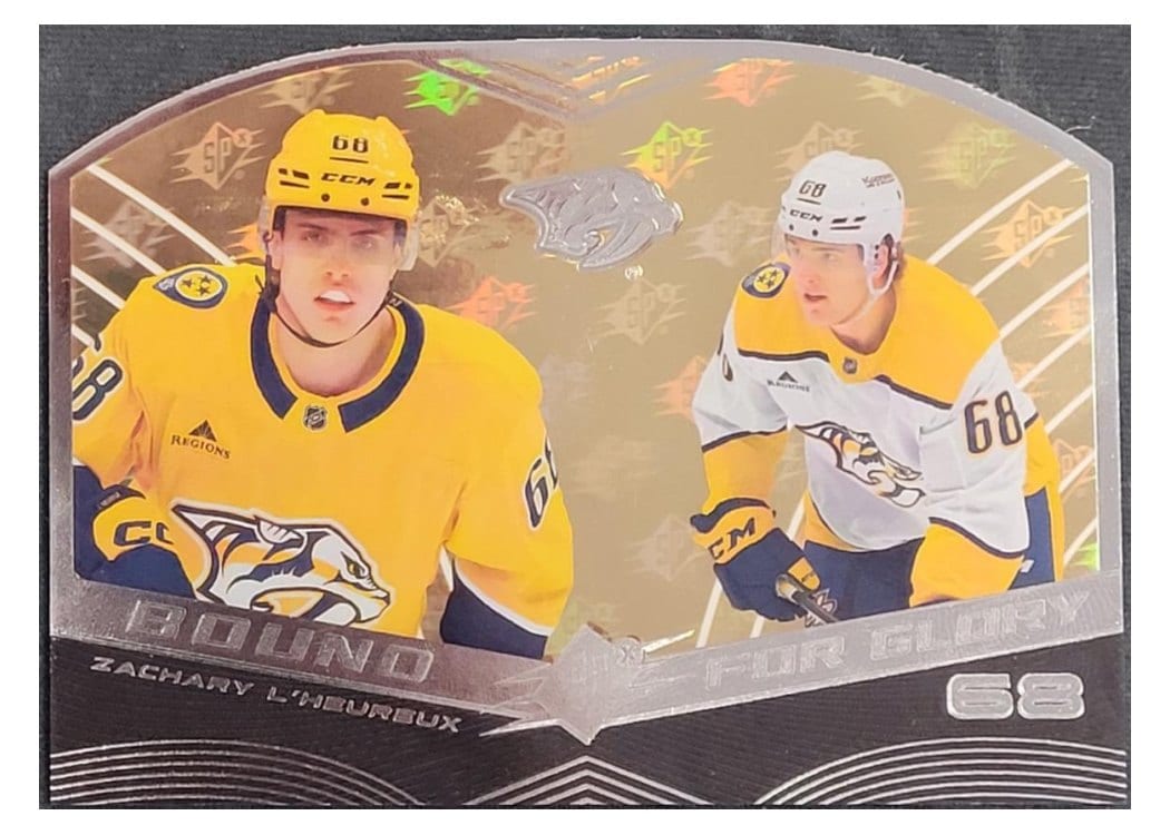 2025-26 SPx Bound for Glory Zachary L'Heureux #BFG-ZL card