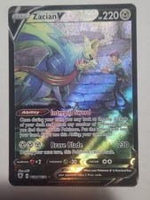 Zacian V Astral Radiance Trainer Gallery card