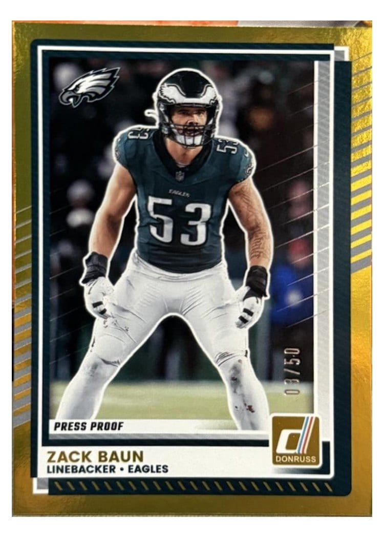 2025 Donruss Base Set Zack Baun #264 card