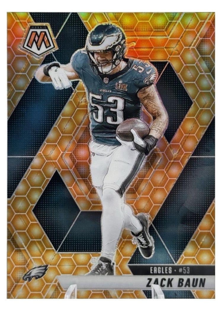 2025 Panini Mosaic Base Set Zack Baun #141 card
