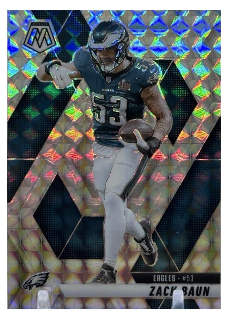 2025 Panini Mosaic Base Set Zack Baun #141 card
