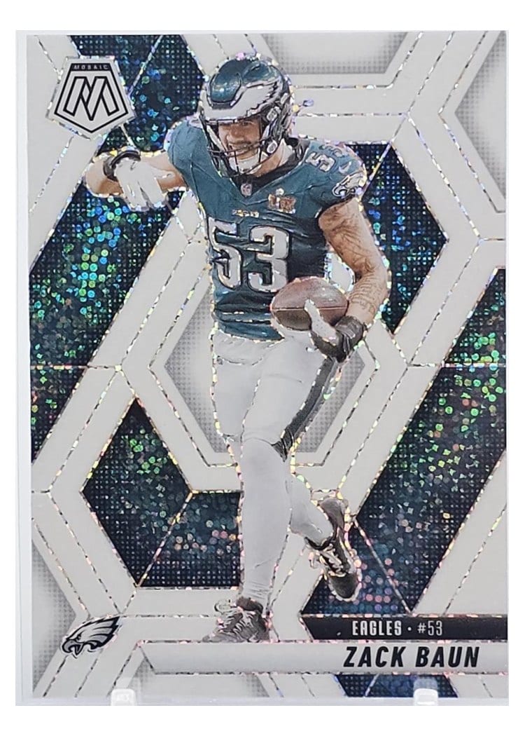 2025 Panini Mosaic Base Set Zack Baun #141 card
