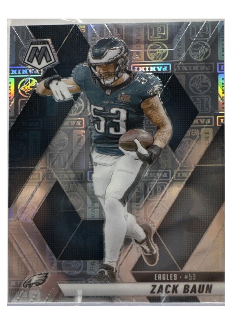 2025 Panini Mosaic Base Set Zack Baun #141 card