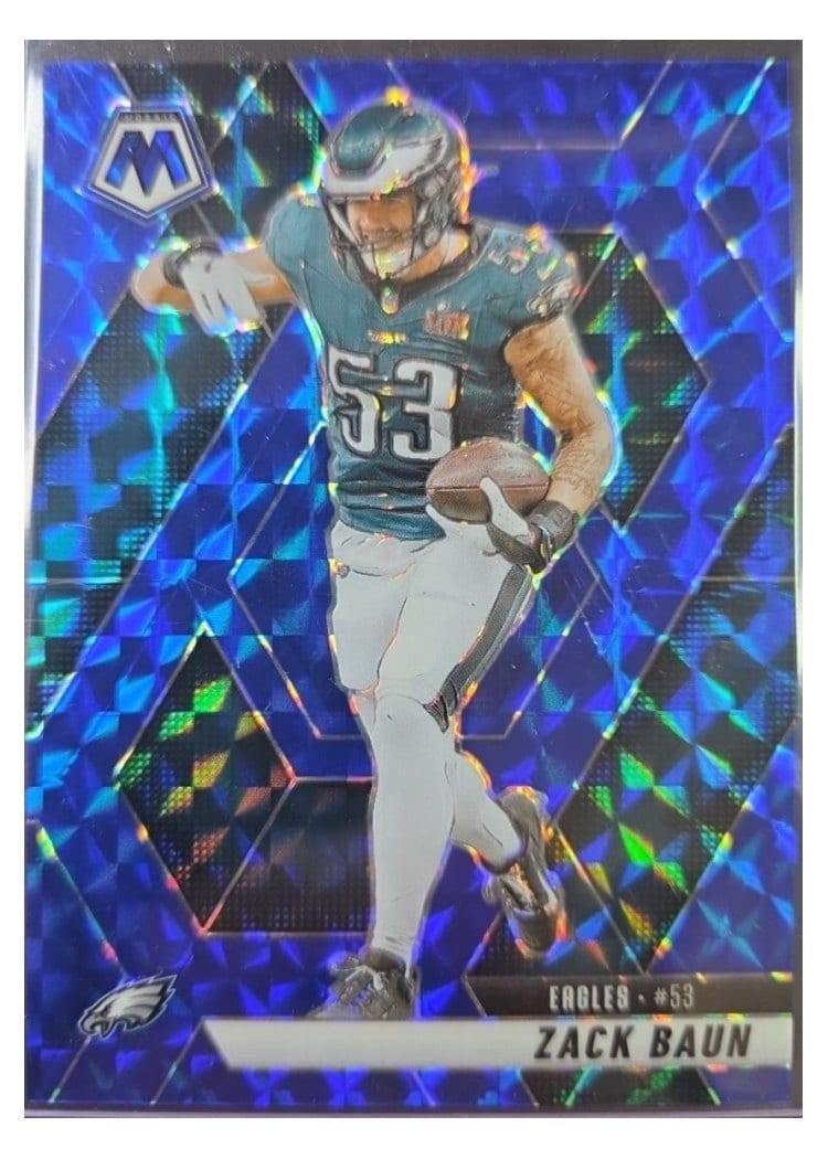 2025 Panini Mosaic Base Set Zack Baun #141 card