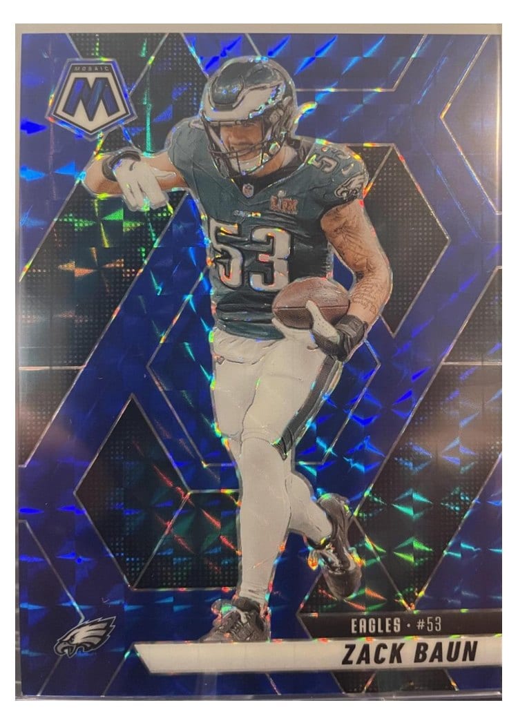 2025 Panini Mosaic Base Set Zack Baun #141 card