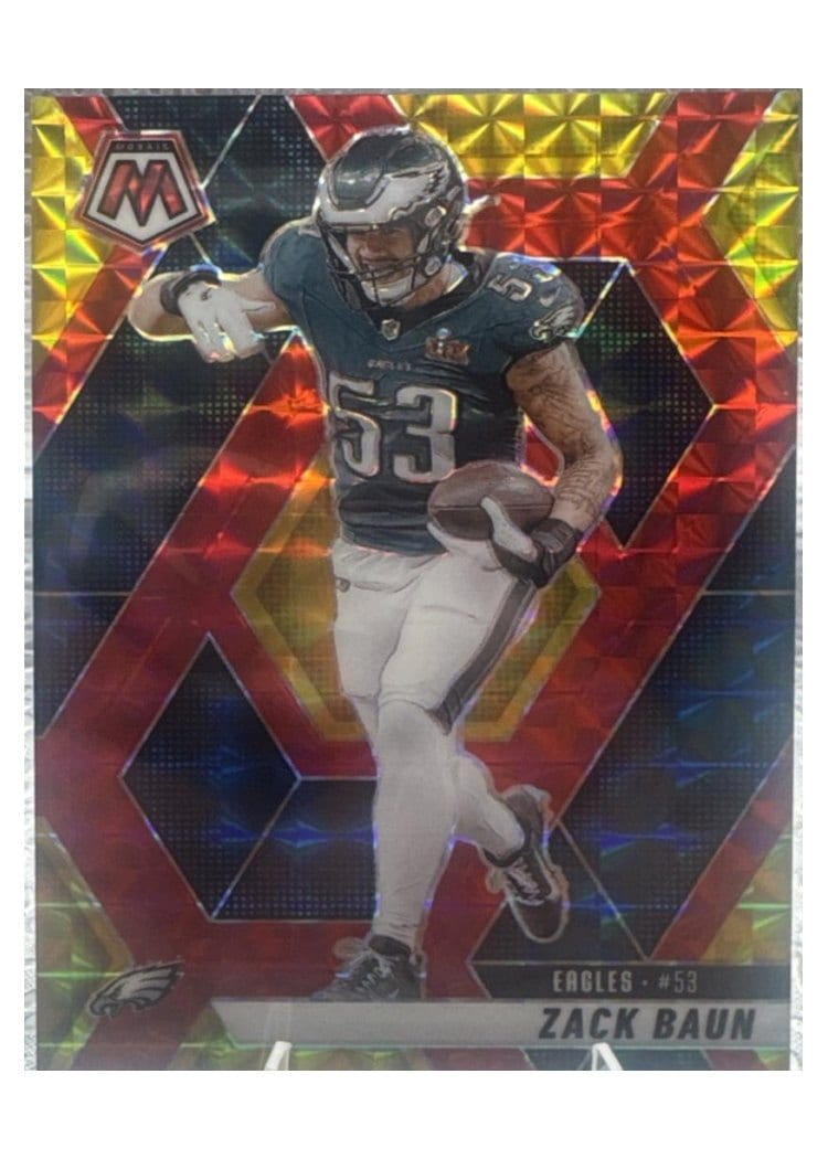 2025 Panini Mosaic Base Set Zack Baun #141 card