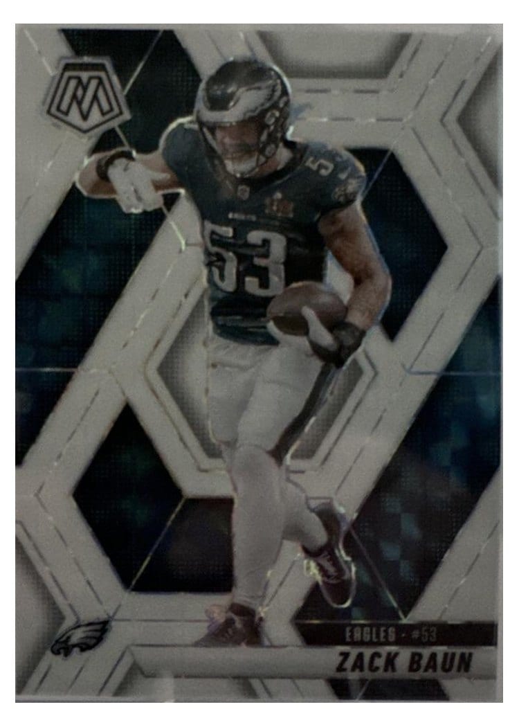 2025 Panini Mosaic Base Set Zack Baun #141 card