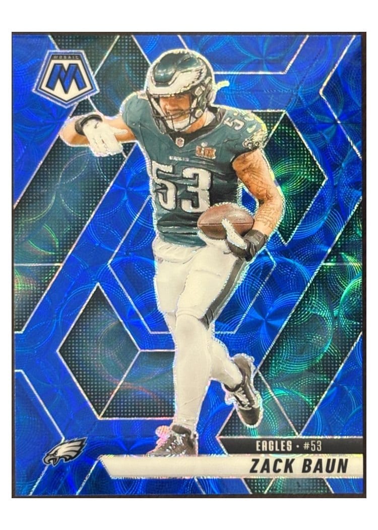 2025 Panini Mosaic Base Set Zack Baun #268 card