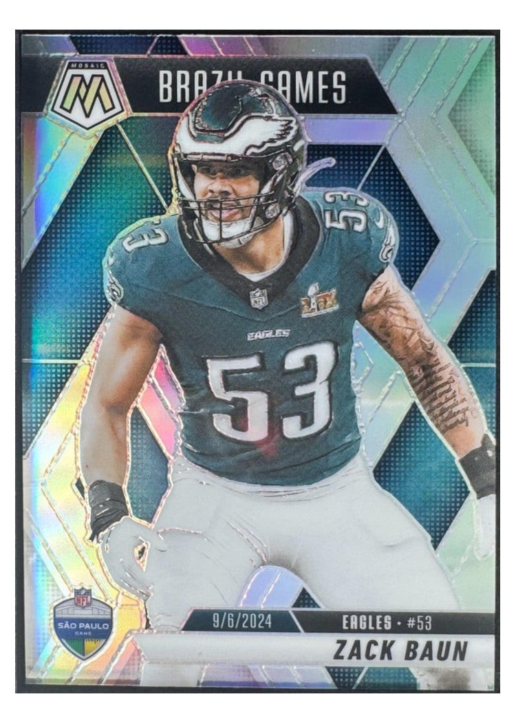 2025 Panini Mosaic Base Set Zack Baun #268 card