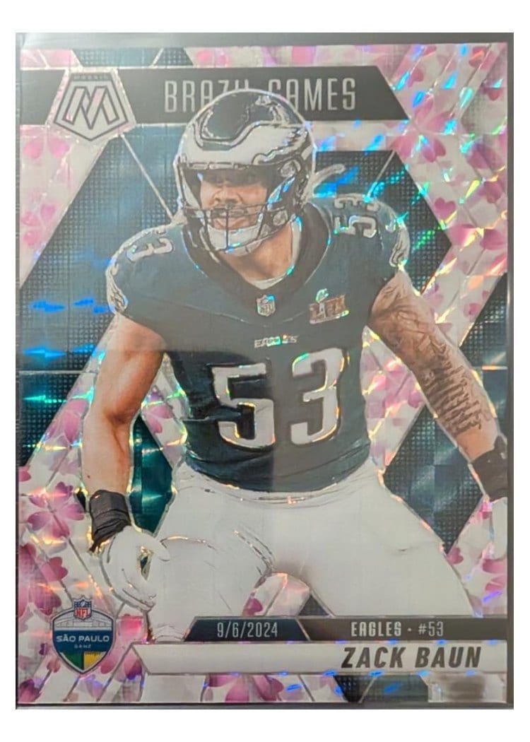 2025 Panini Mosaic Base Set Zack Baun #268 card