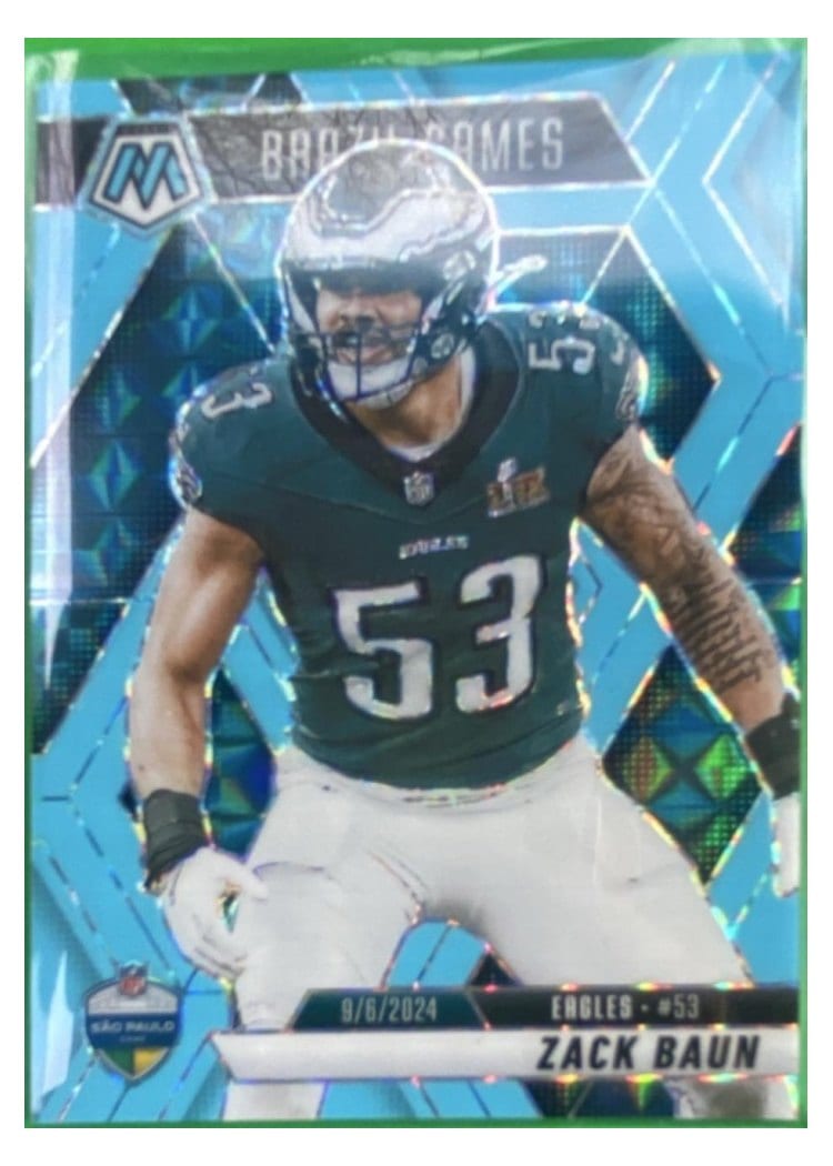 2025 Panini Mosaic Base Set Zack Baun #268 card