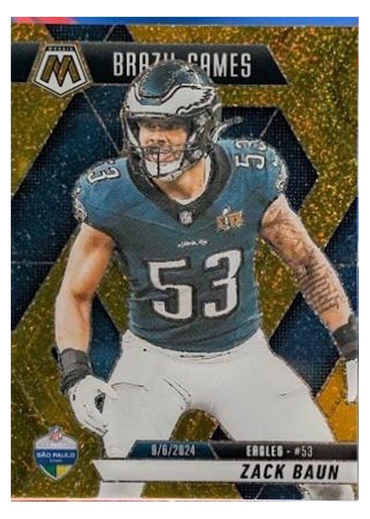 2025 Panini Mosaic Base Set Zack Baun #268 card