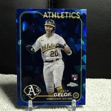 2024 Topps Chrome Update Sapphire Edition Base Set Zack Gelof #USCS131 card