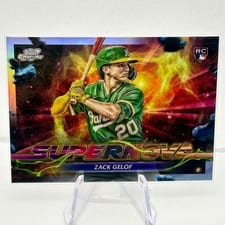 2024 Topps Cosmic Chrome Supernova Zack Gelof #SPN-7 card