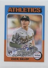 2024 Topps Heritage Mini Real One Mini Autographs Zack Gelof #ROA-ZGE card
