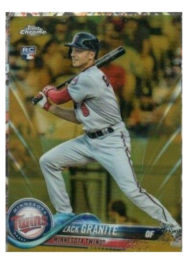 2018 Topps Chrome Base Set Zack Granite #154 card