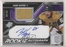2022-23 SPx Rookie Autograph Jersey Zack Hayes #ZH card