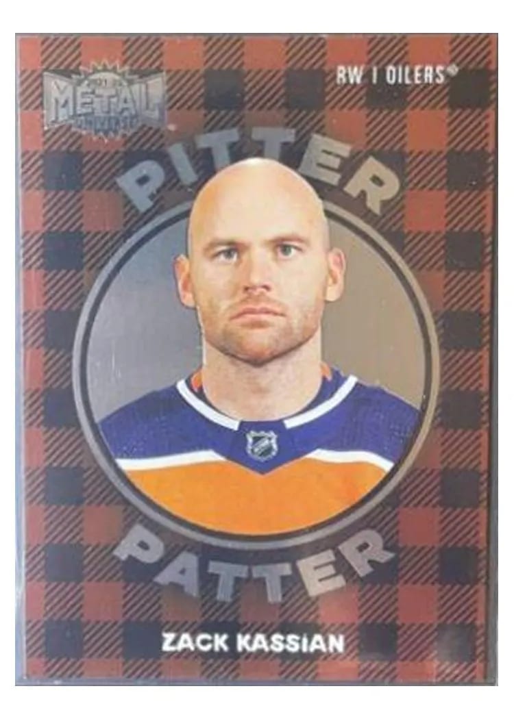 2021-22 SkyBox Metal Universe Pitter Patter Zack Kassian #PP-15 card