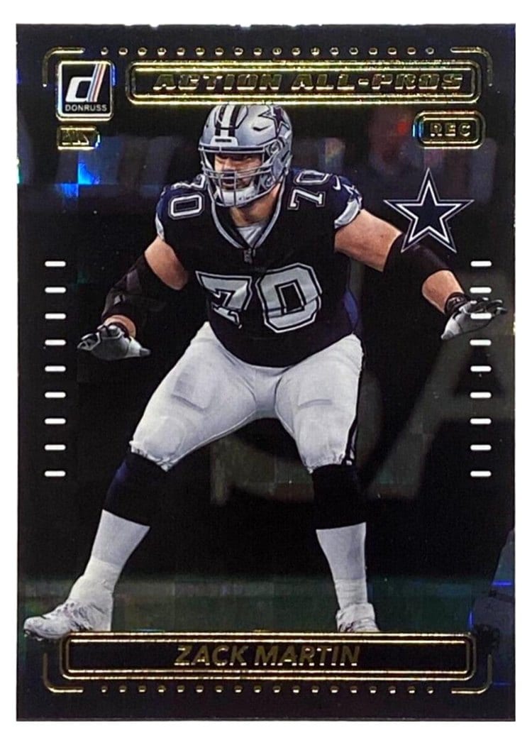 2022 Donruss Action All-Pros Zack Martin #AP-13 card