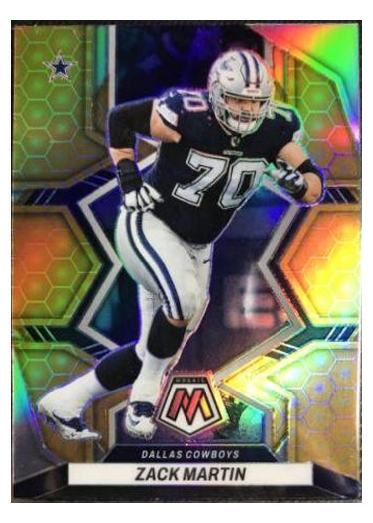 2022 Panini Mosaic Base Set Zack Martin Honeycomb #233 card