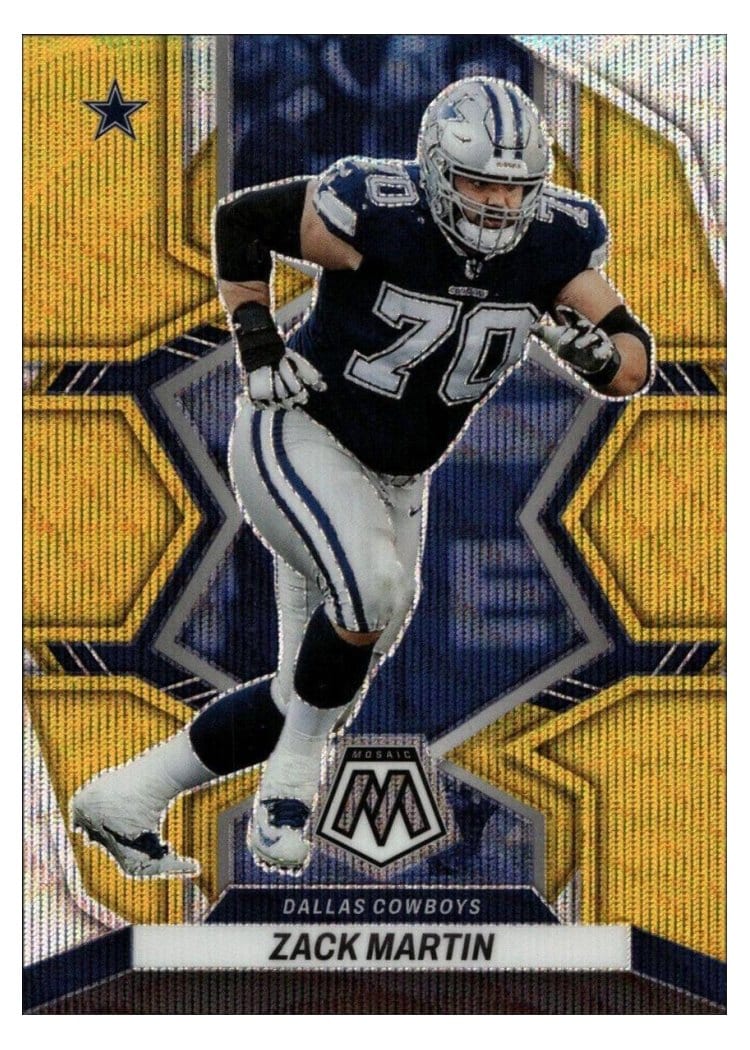 2022 Panini Mosaic Base Set Zack Martin #233 card