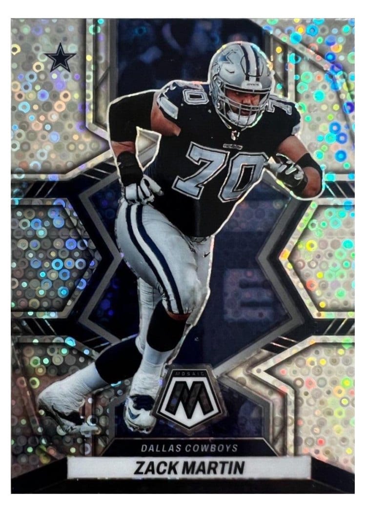 2022 Panini Mosaic Base Set Zack Martin #233 card