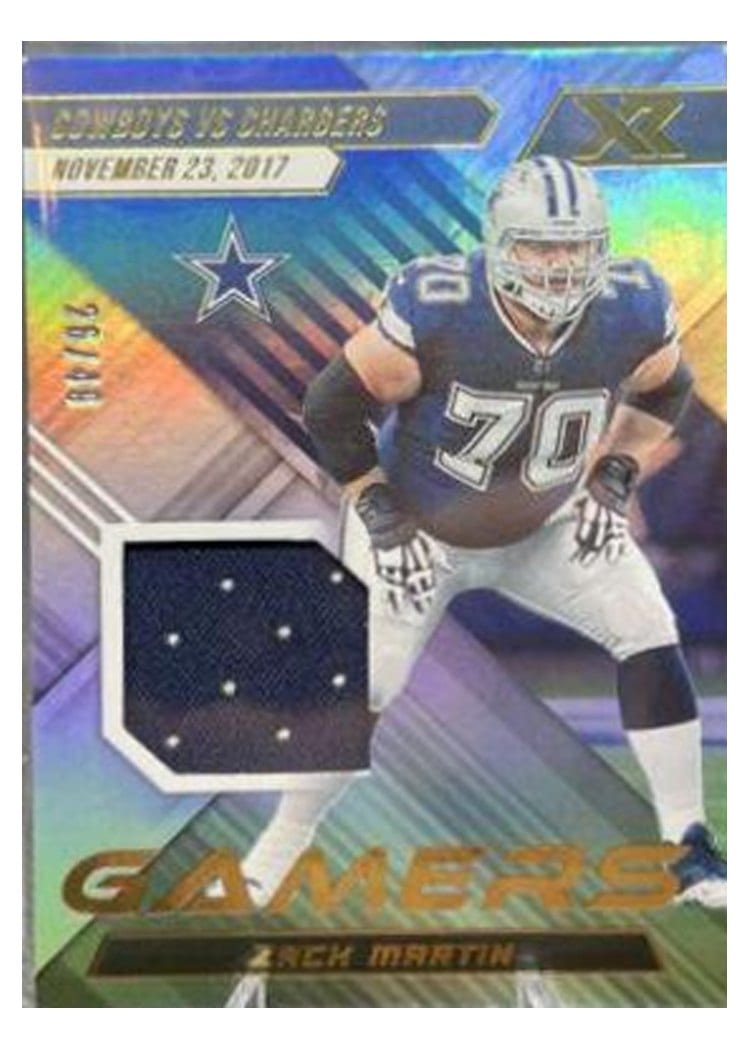 2022 Panini XR GAMERS Zack Martin #GM-ZM card