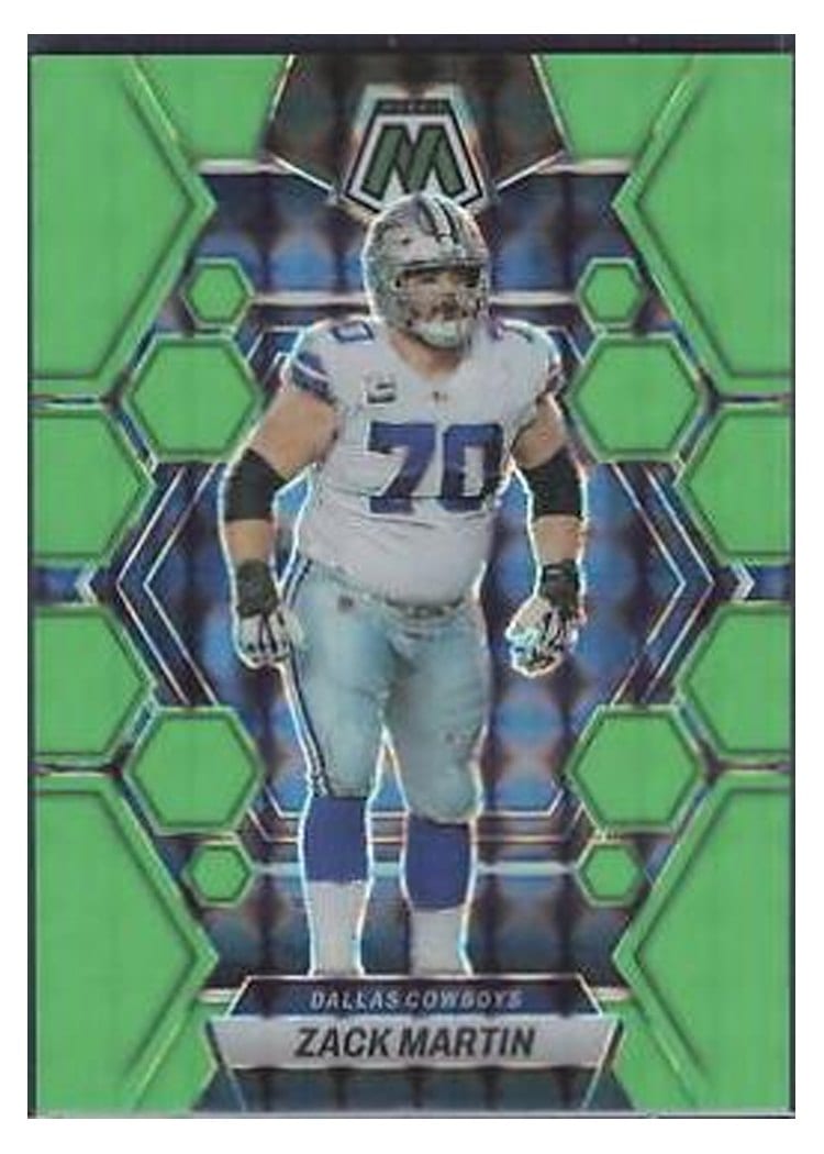 2023 Panini Mosaic Base Set Zack Martin #59 card