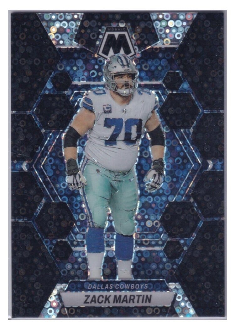 2023 Panini Mosaic Base Set Zack Martin #59 card