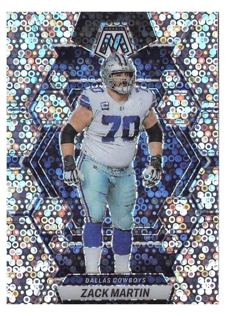2023 Panini Mosaic Base Set Zack Martin #59 card