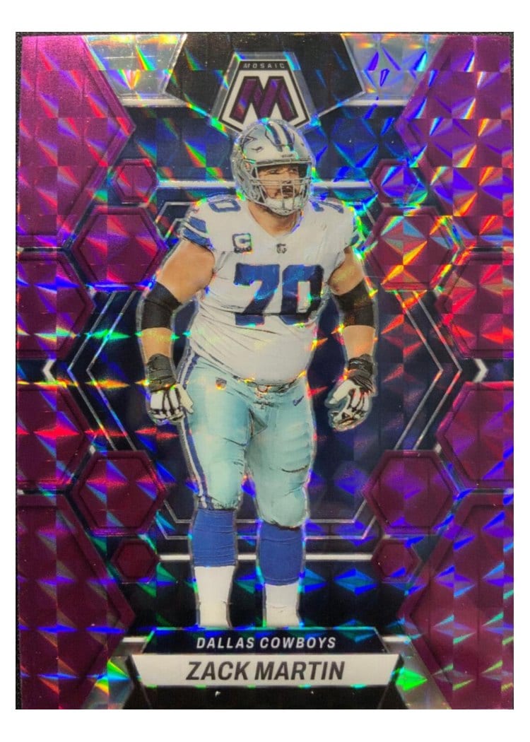 2023 Panini Mosaic Base Set Zack Martin #59 card
