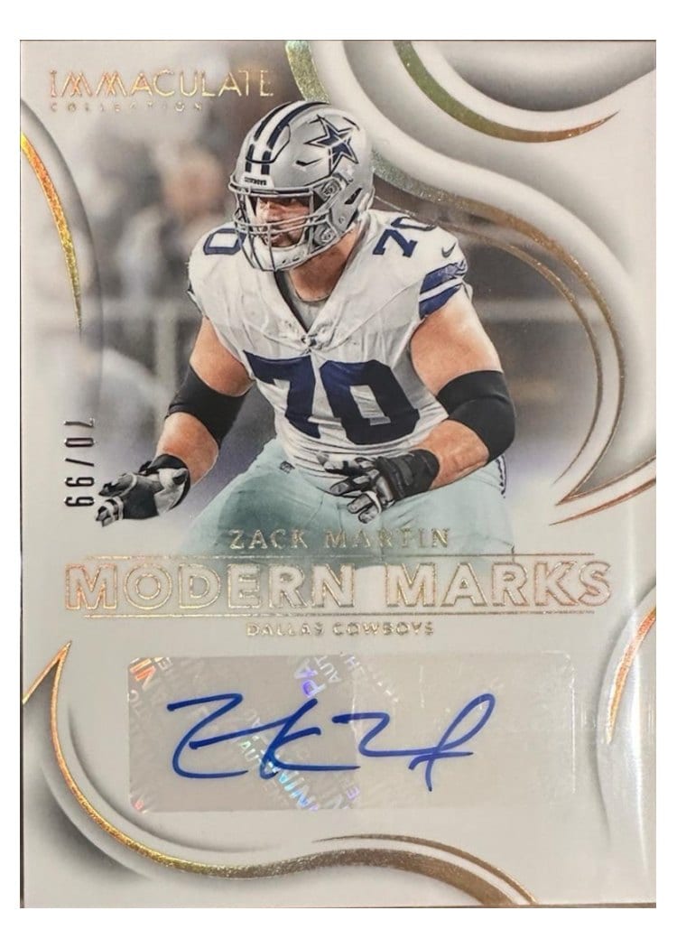 2024 Panini Immaculate Collection Modern Marks Zack Martin #9 card