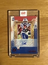 2020 Panini Chronicles Gridiron Kings Signatures Zack Moss #GK-27 card
