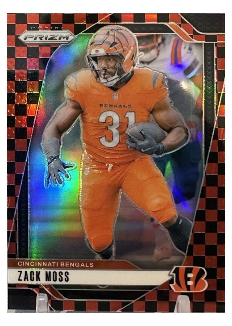 2024 Panini Prizm Base Set Zack Moss #56 card