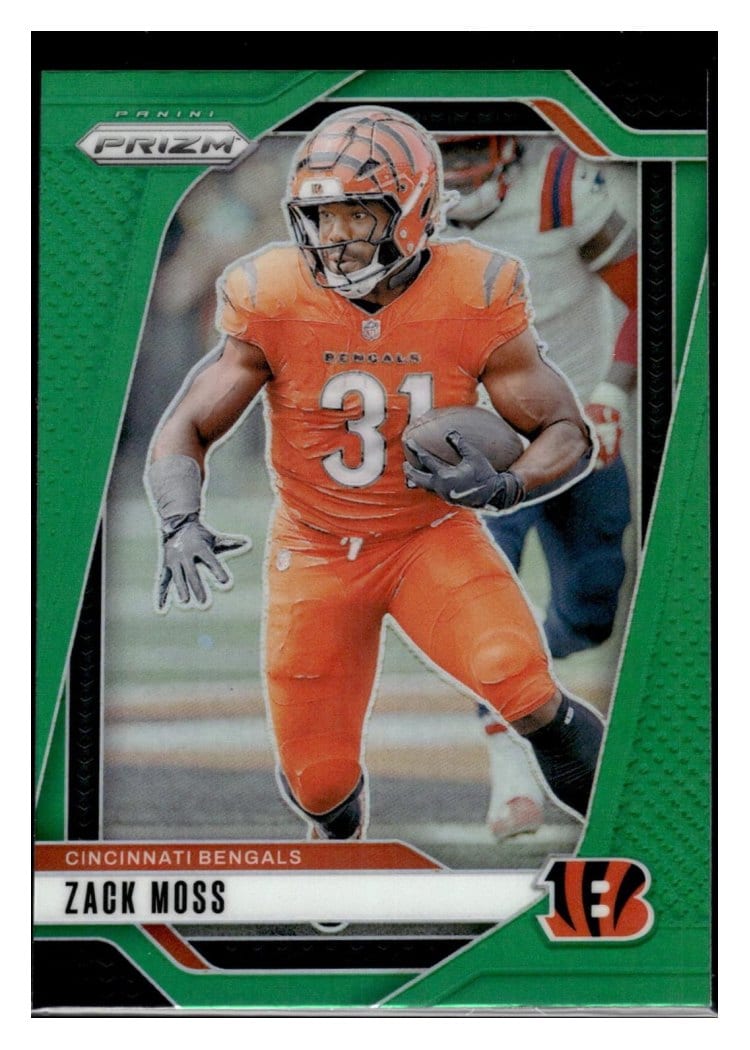 2024 Panini Prizm Base Set Zack Moss #56 card