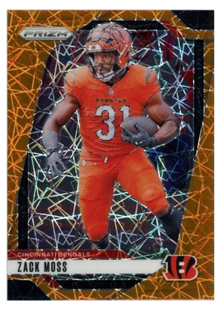 2024 Panini Prizm Base Set Zack Moss #56 card