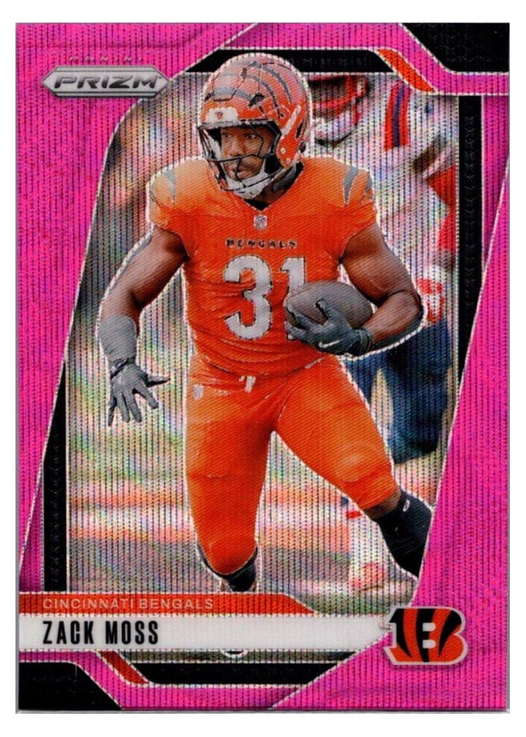 2024 Panini Prizm Base Set Zack Moss #56 card