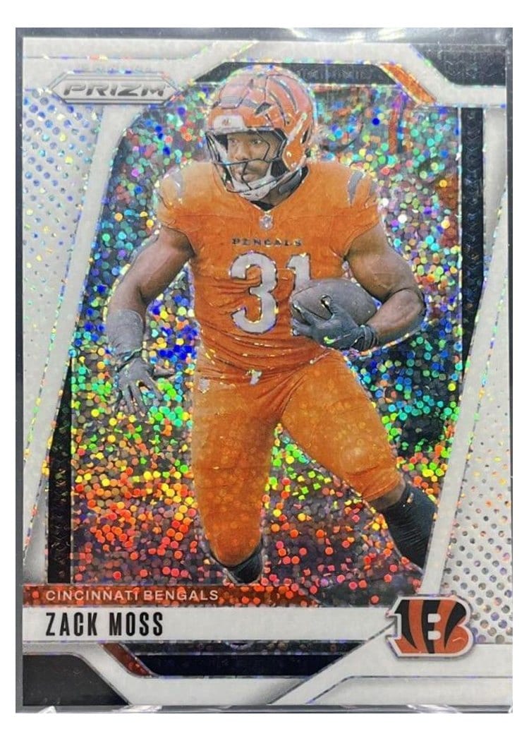 2024 Panini Prizm Base Set Zack Moss #56 card