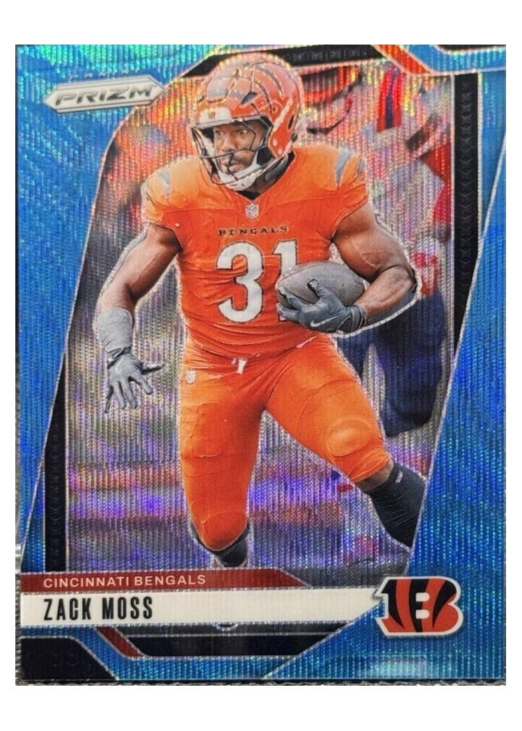 2024 Panini Prizm Base Set Zack Moss #56 card