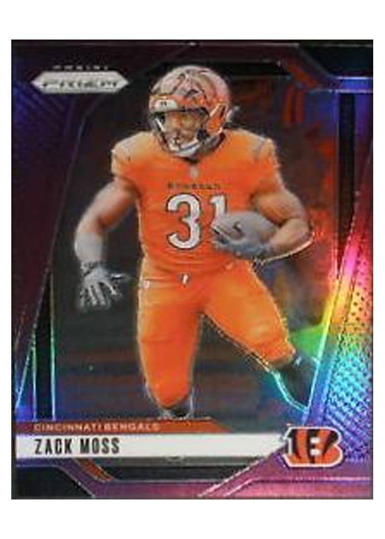 2024 Panini Prizm Base Set Zack Moss #56 card