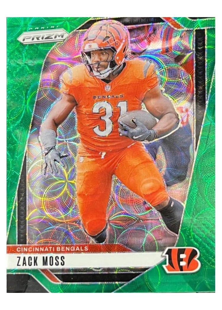 2024 Panini Prizm Base Set Zack Moss #56 card