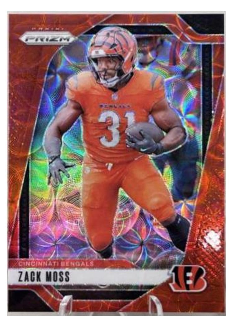 2024 Panini Prizm Base Set Zack Moss #56 card