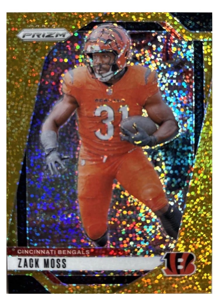 2024 Panini Prizm Base Set Zack Moss #56 card