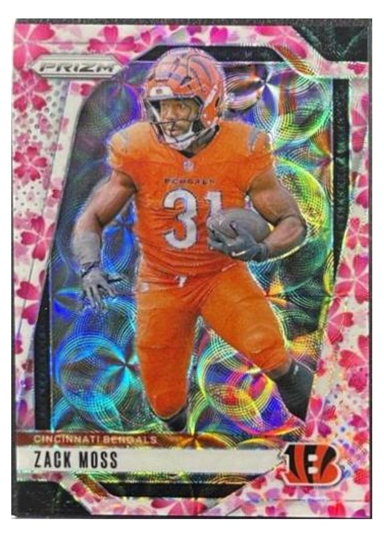 2024 Panini Prizm Base Set Zack Moss #56 card