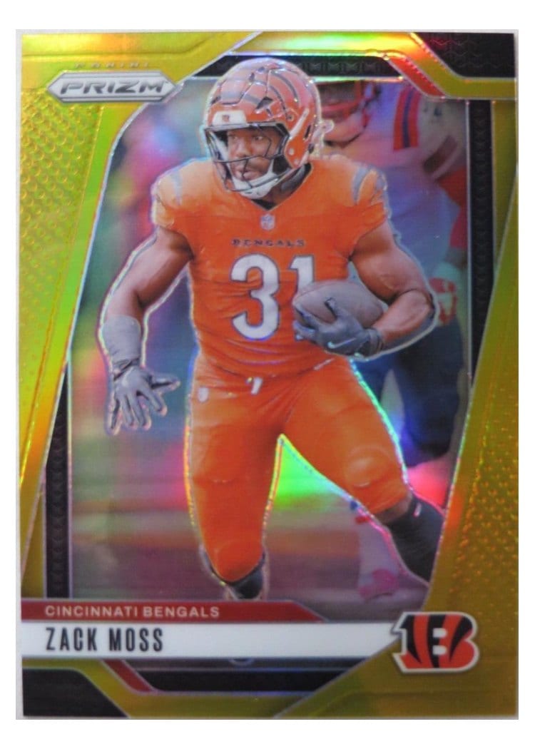 2024 Panini Prizm Base Set Zack Moss #56 card