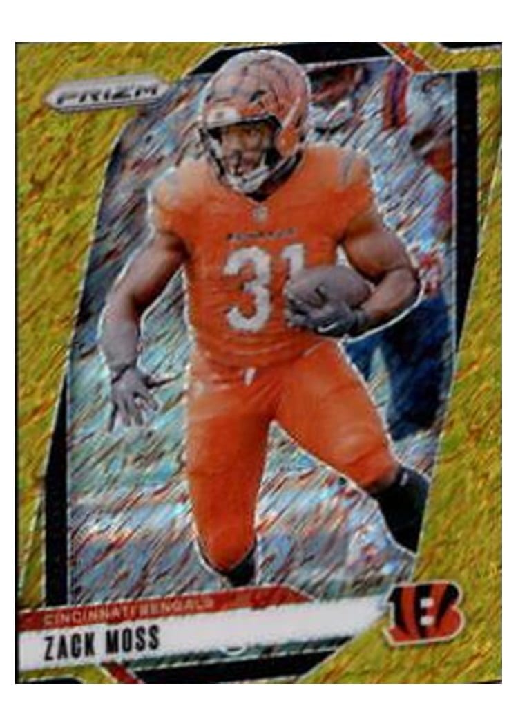 2024 Panini Prizm Base Set Zack Moss #56 card